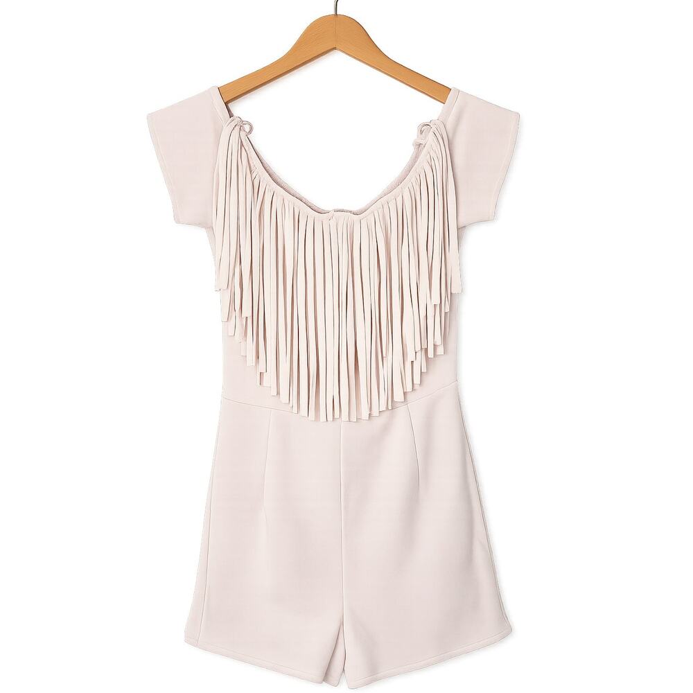 NWT May & July Fringe Western Festival Romper Small